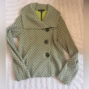 Le Chateau green Geometric Women's Jacket XS